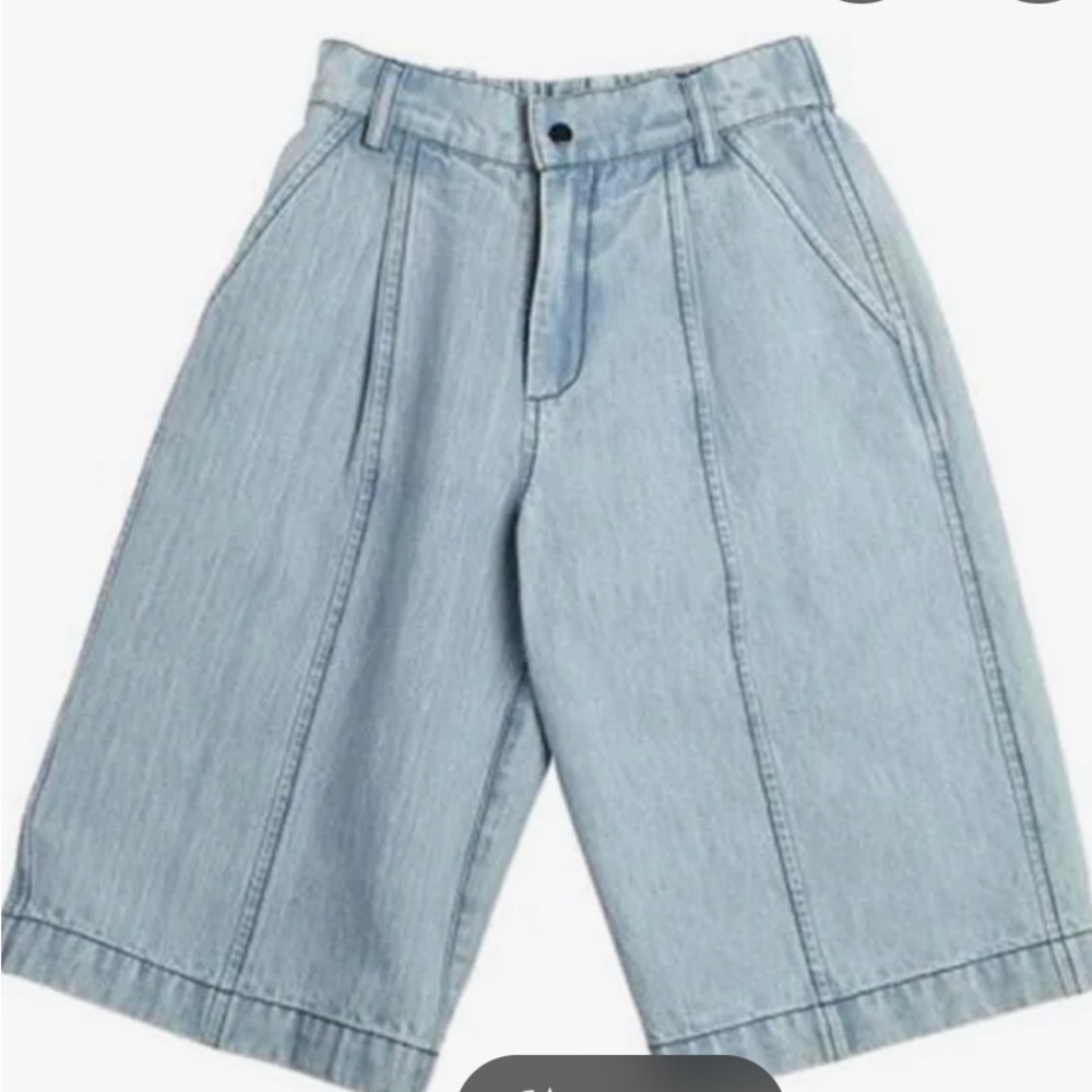 Kids Light Blue Culottes by boutique brand Wynken